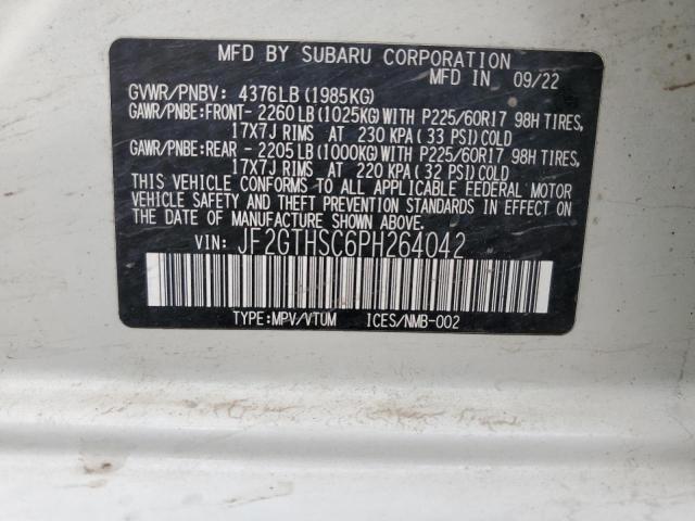 JF2GTHSC6PH264042 Subaru Crosstrek Sport