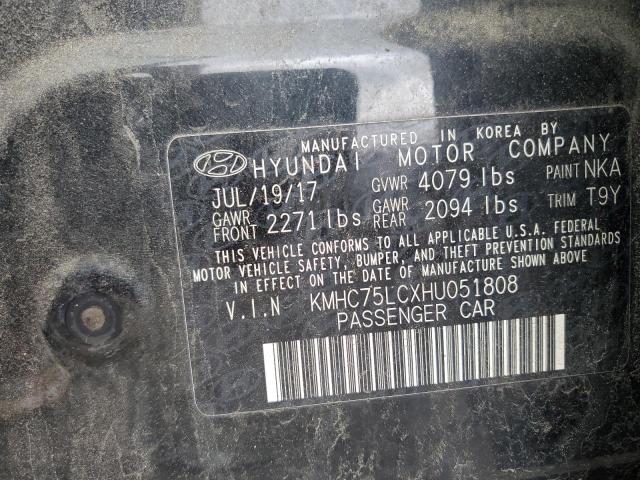 2017 HYUNDAI IONIQ SEL - KMHC75LCXHU051808