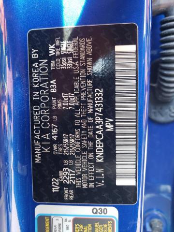KNDEPCAA3P7431332 KIA Seltos Lx