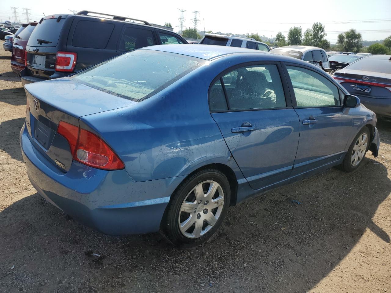 1HGFA16577L079581 2007 Honda Civic Lx