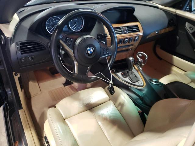 VIN: WBAEK13486CN79988 Auction: COPART Lot: 66094403 Location: VA - RICHMOND WBAEK13486CN79988 BMW 6 SERIES 2006 BLACK Photo 8