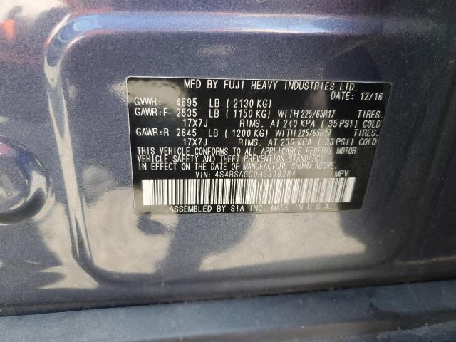 4S4BSACC0H3318284 Subaru Outback 2.5i Premium