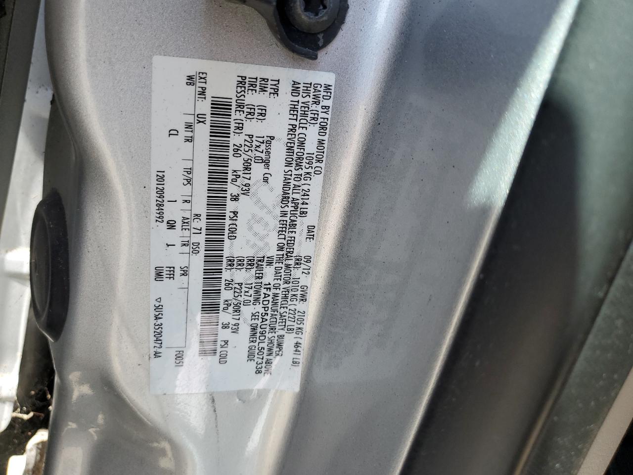 1FADP5AU9DL507338 2013 Ford C-Max Se 1FADP5AU9DL507338 2013 Ford C-Max Se