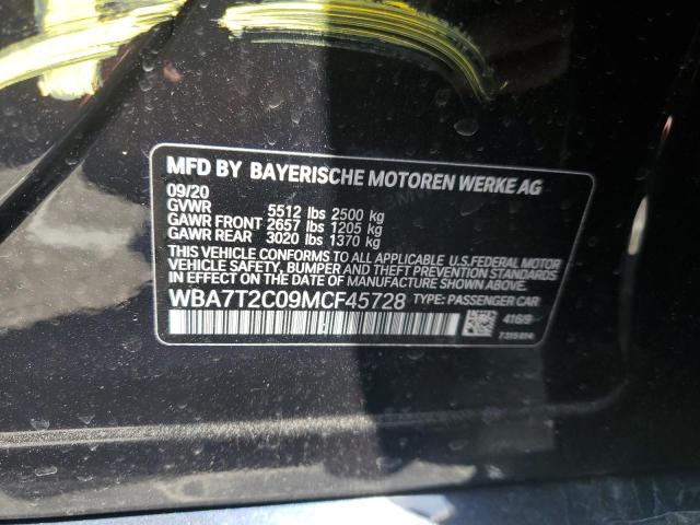 WBA7T2C09MCF45728 BMW 740 I