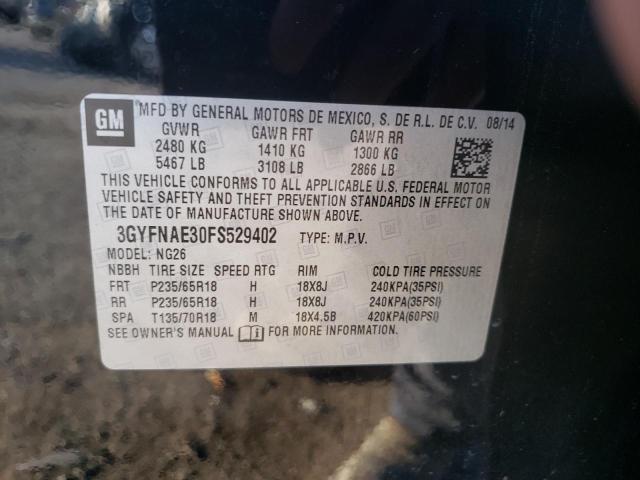 3GYFNAE30FS529402 Cadillac SRX