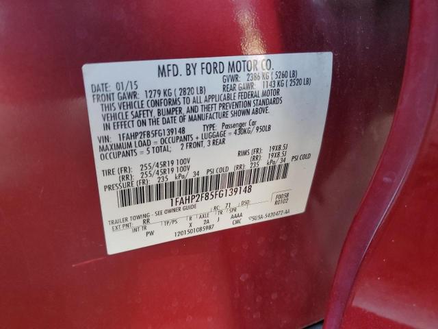 1FAHP2F85FG139148 Ford Taurus Limited