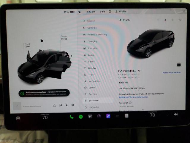 7SAYGDEEXPF708149 Tesla Model Y  9