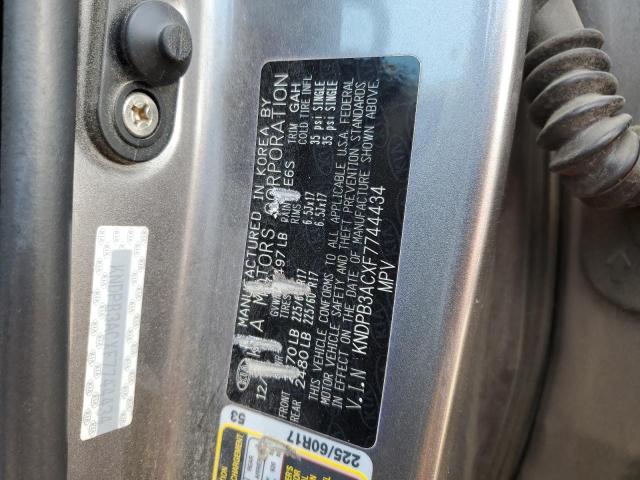 KNDPB3ACXF7744434 KIA Sportage Lx