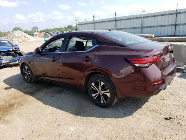  NISSAN SENTRA 2022 Бургунді