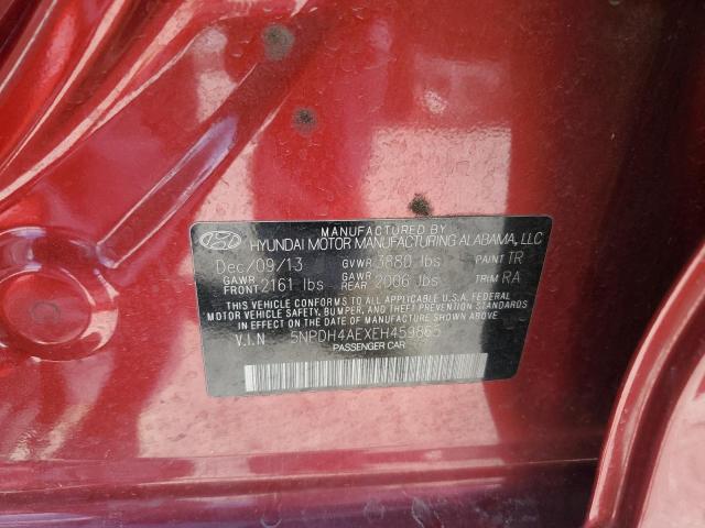 5NPDH4AEXEH459865 Hyundai ELANTRA SE