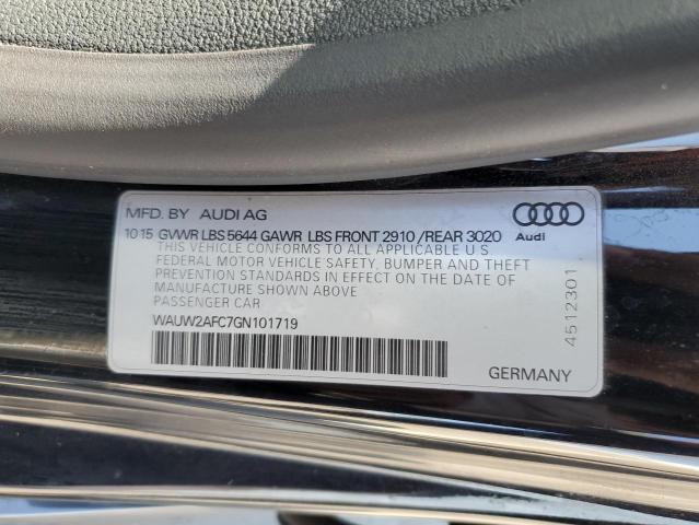 2016 AUDI S7 PRESTIG - WAUW2AFC7GN101719