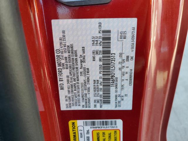 1FA6P8CF1L5173513 Ford MUSTANG GT