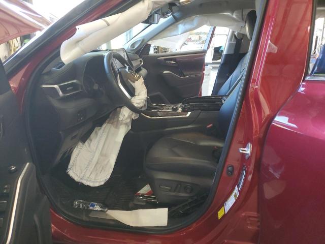 5TDDZRBH6NS212596 Toyota Highlander Limited