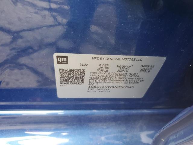 2022 CADILLAC CT5 PREMIU - 1G6DT5RWXN0107645