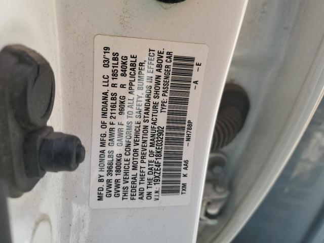 2019 HONDA INSIGHT LX 19XZE4F18KE032902