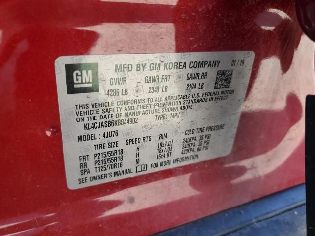 KL4CJASB6KB844902 Buick Encore Preferred