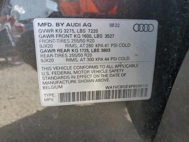 2023 AUDI E-TRON S P - WA1VCBGE4PB006130