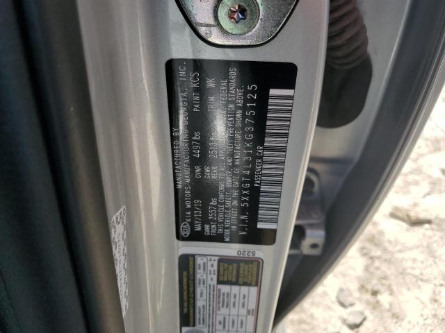 5XXGT4L31KG375125 KIA Optima Lx