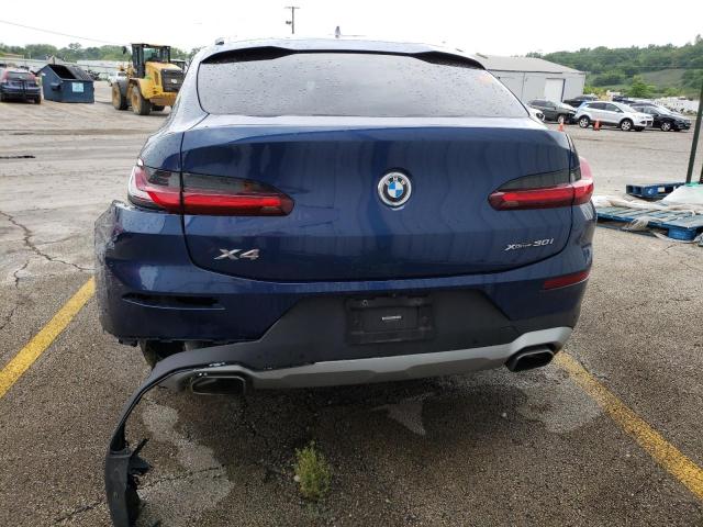  BMW X4 2022 Синій
