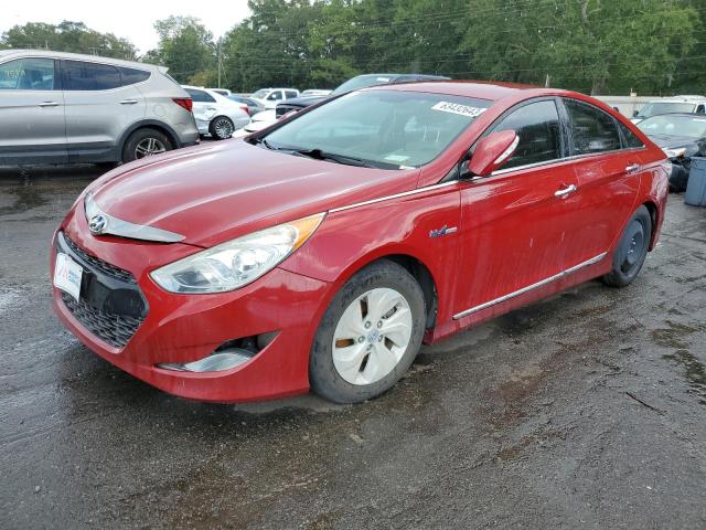 Lot #2404183173 2014 HYUNDAI SONATA HYB salvage car