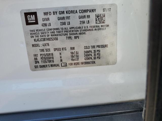KL4CJCSB1HB252456 Buick Encore Essence