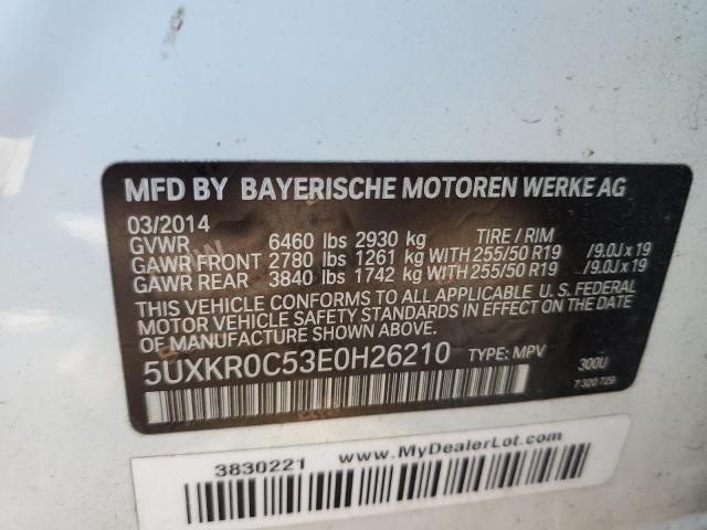 5UXKR0C53E0H26210 2014 BMW X5, photo no. 13