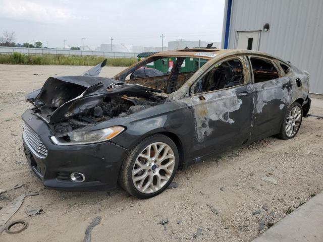 Lot #2489474042 2014 FORD FUSION TIT salvage car