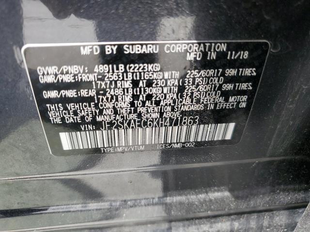 JF2SKAEC6KH471863 Subaru Forester Premium