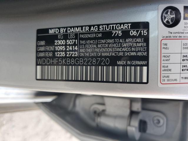 WDDHF5KB8GB228720 2016 MERCEDES-BENZ E-CLASS - Image 13