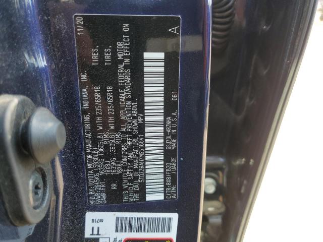 5TDZZRAH7MS516641 Toyota Highlander L