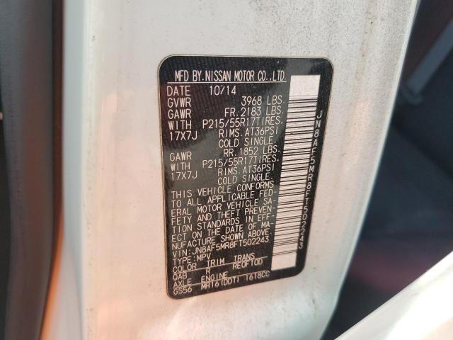 2015 NISSAN JUKE S - JN8AF5MR8FT502243