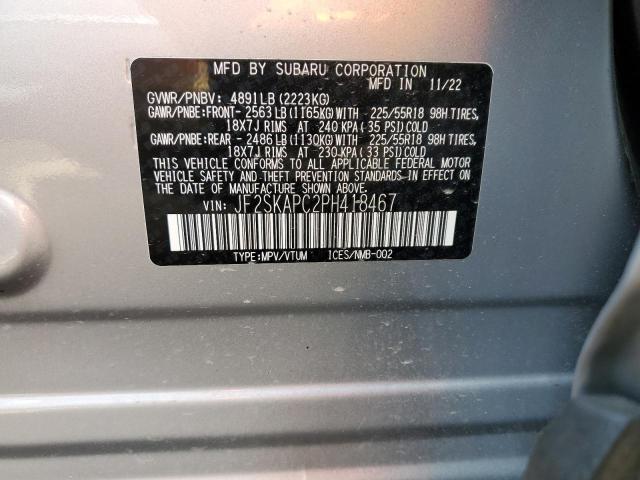 JF2SKAPC2PH418467 Subaru Forester Limited