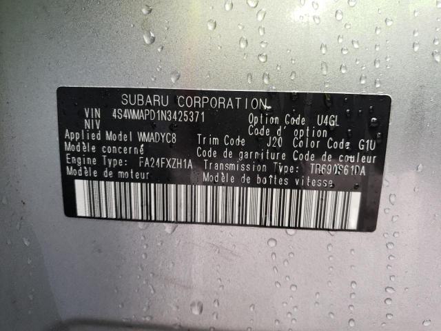 4S4WMAPD1N3425371 Subaru Ascent Limited