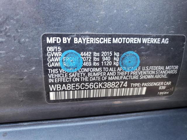 2016 BMW 328 D - WBA8E5C56GK388274