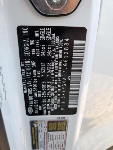 5XYPG4A57LG612884 KIA SORENTO S