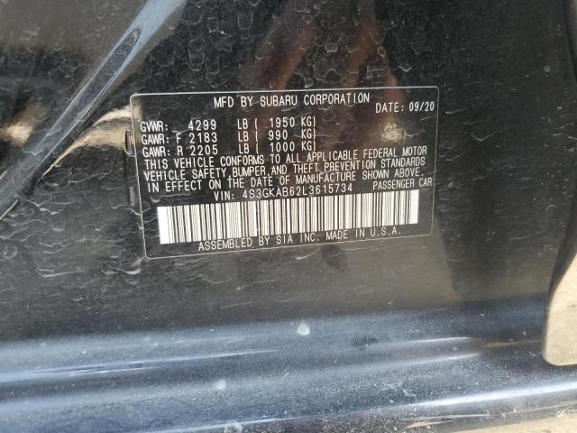 4S3GKAB62L3615734 Subaru Impreza