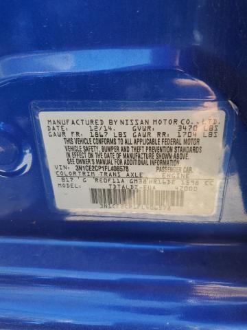 3N1CE2CP1FL406578 Nissan Versa Note S