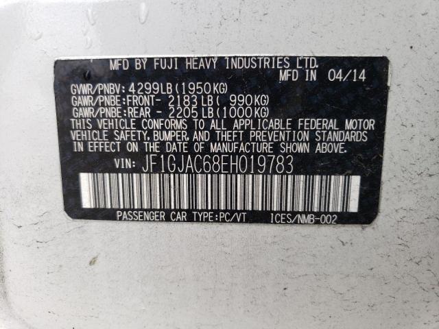 JF1GJAC68EH019783 Subaru Impreza Premium