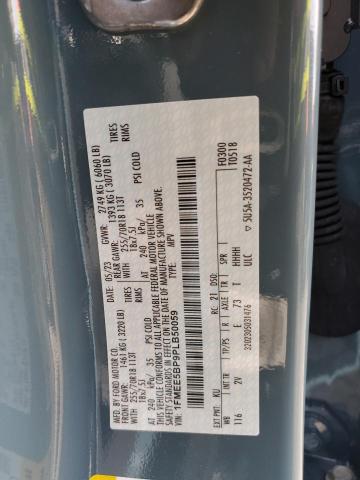 1FMEE5BP9PLB50059 Ford Bronco Base