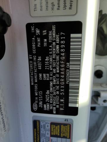 5XXGR4A66FG489817 KIA OPTIMA SX