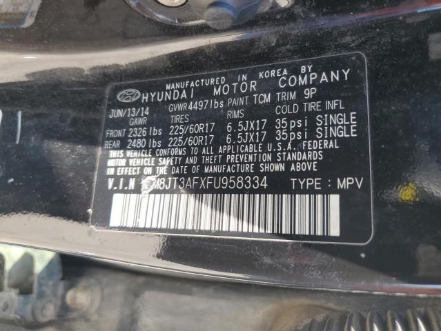 2015 HYUNDAI TUCSON GLS - KM8JT3AFXFU958334