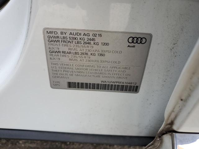 WA1LFAFP5FA104812 2015 AUDI Q5, photo no. 12