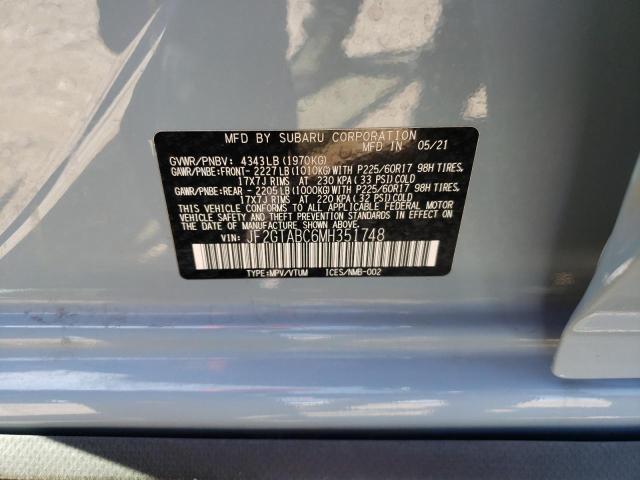JF2GTABC6MH351748 Subaru Crosstrek