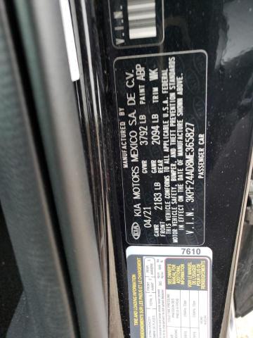 3KPF24AD8ME365827 KIA FORTE FE