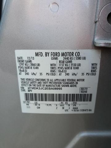 2FMDK3JC2EBA08995 | 2014 FORD EDGE SEL