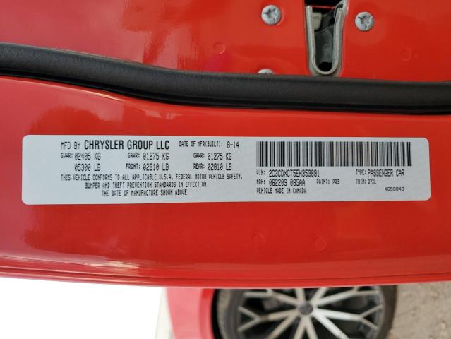 2C3CDXCT5EH353891 Dodge CHARGER R/T