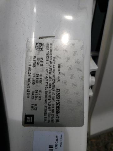 1G4PR5SK2G4158273 Buick Verano Convenience