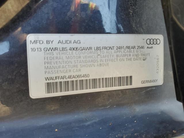 VIN WAUFFAFL4EA065450 2014 Audi A4, Premium Plus no.12