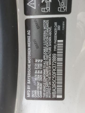 2015 BMW 435 XI - WBA3R5C50FK372889