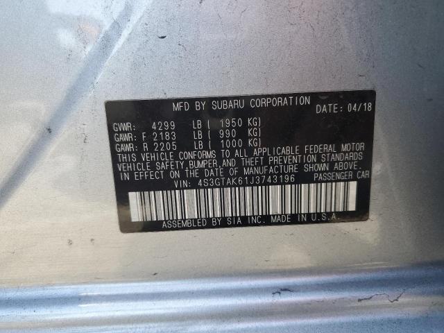4S3GTAK61J3743196 Subaru Impreza Sport